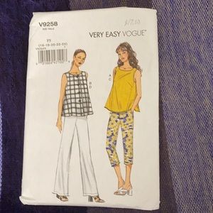 2017 Very Easy Vogue pattern # V9258